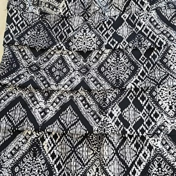 Women's Mini Cocktail Dress Size 4 Black White Office Evening Bodycon Classic - Picture 5 of 14